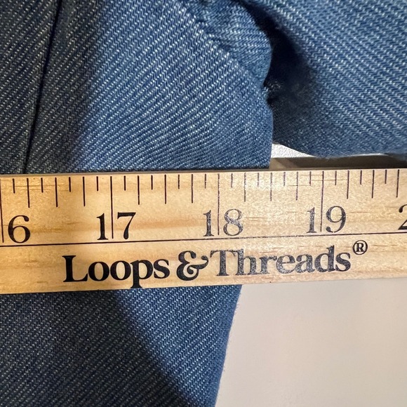 Sundance Oaklee Denim Double Breasted Blazer Jacket, Women's Size S - Picture 9 of 14